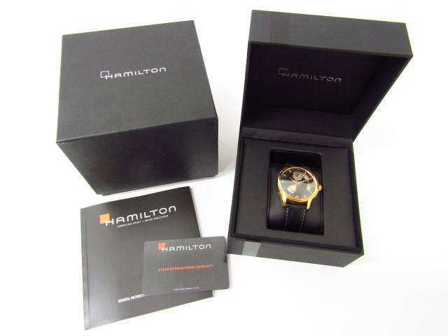 HAMLTON ハミルトン 自動巻き 時計 BOX付 H325752 ⊥AC24251拍卖