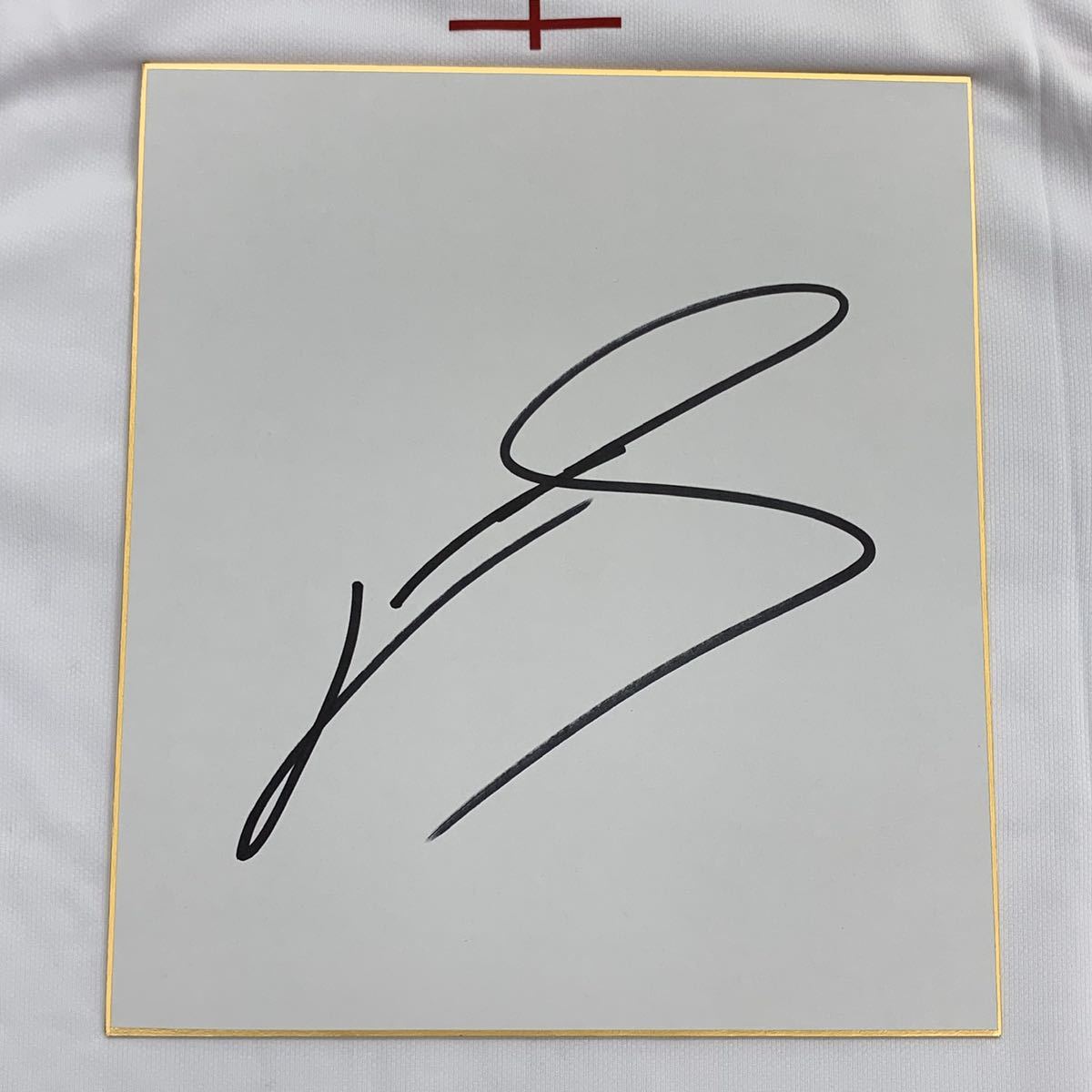 ラグビーワールドカップ2019イングランド代表 コートニー・ロウズ選手のサイン入り色紙 ラグビーワールドカップ2023イングランド代表拍卖