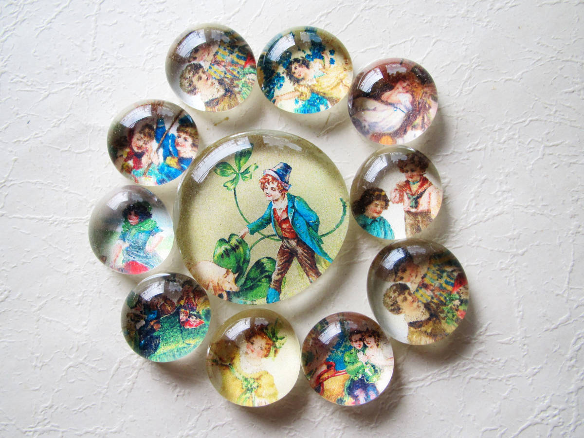 おはじきカボション セット ビクトリアンチャイルド拍卖