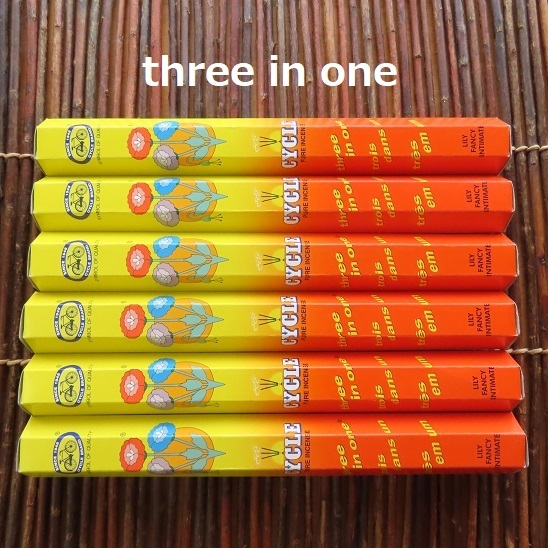 〓 新品 〓 お香 CYCLE three in one 6箱セット 〓 3inOne リリー ファンシー インティメイト拍卖
