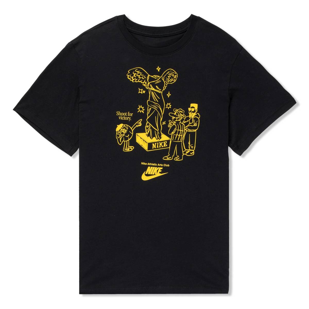 ■NIKE NSW ART IS SPORT GFX TEE 黒/黄 新品 サイズL ナイキ スポーツウエア アート イズ スポーツ グラフィック Tシャツ FB9802-010拍卖