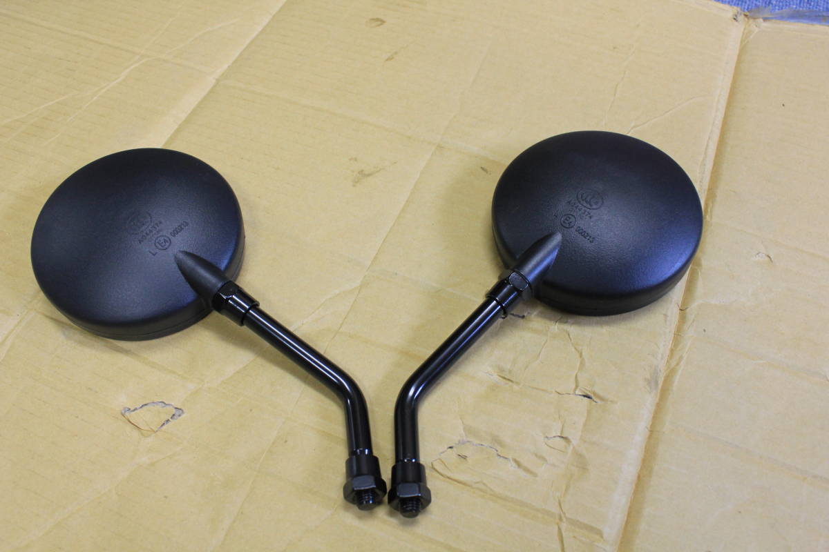 激安★ショートZ2ミラー黒2本 GS400 RG250E GSX400E GSX250E GT380 GSX400F GS750 GT750 Z400FX XJ400 RZ250 CBX400F Z1 Z2 Z750RS/./拍卖