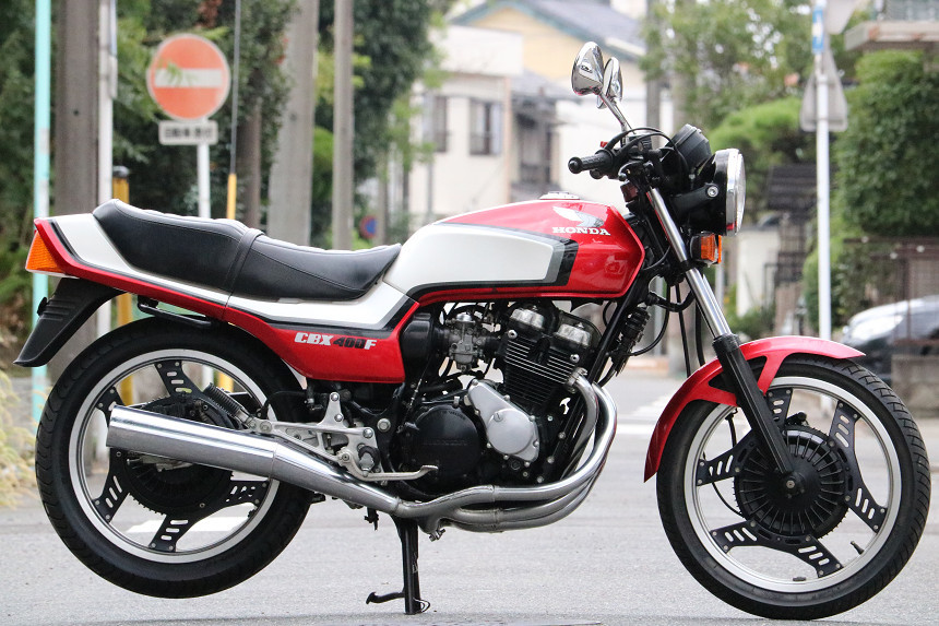 昭和60年6月/最強のフルオリジナルCBX400FF/F2/フル2型/赤白/完璧なCBX400FF/エンジン載せ替え無し/完全当時物/これ以上の2型はありません拍卖