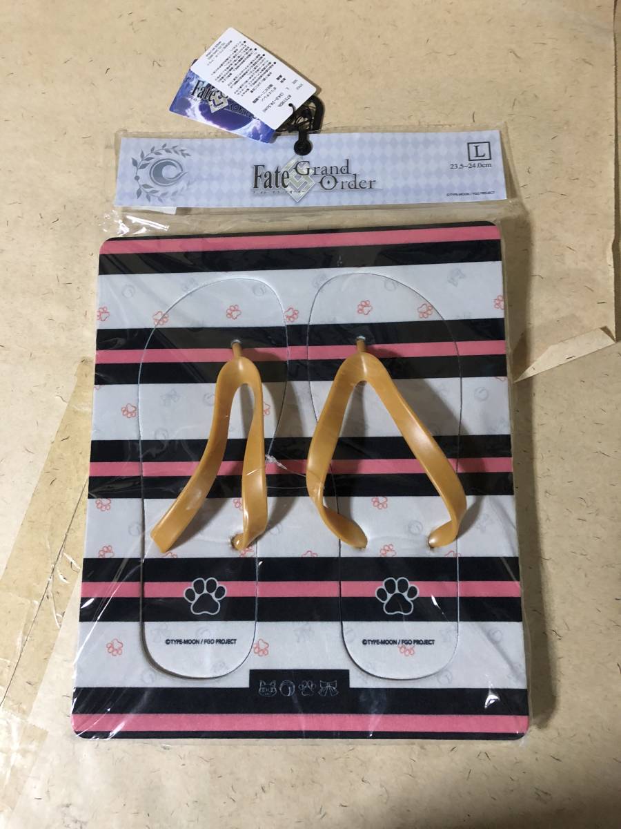 【同梱不可!】フェイト グランドオーダー★タマモキャット ビーチサンダル L(23.5~24㎝)拍卖