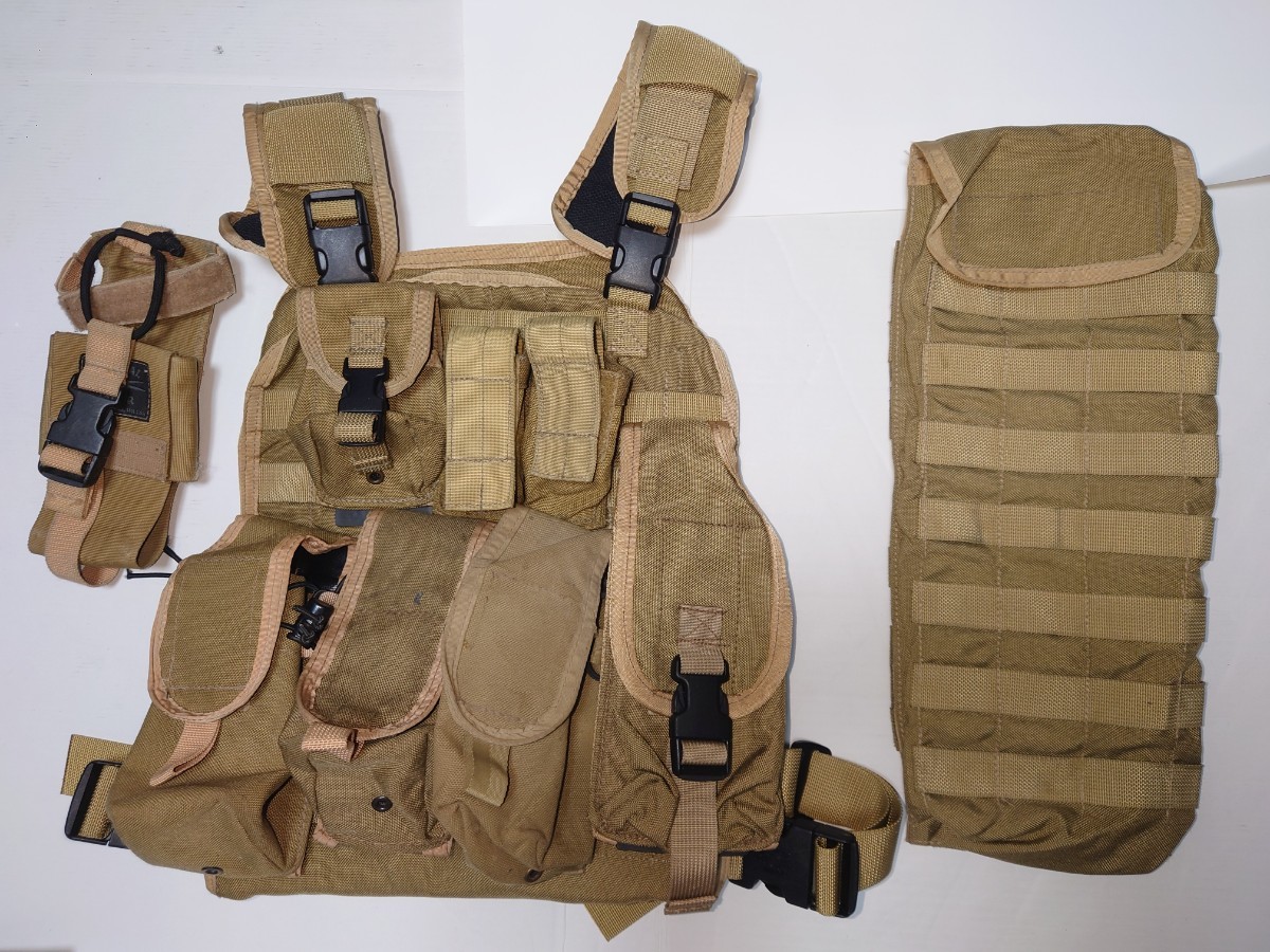 TAC-T プレートキャリア ポーチセット デザートタン eagle bhi lbt hsgi tag hk416 タクティカルベスト 初期アフ マガジンポーチ 特殊部隊 拍卖