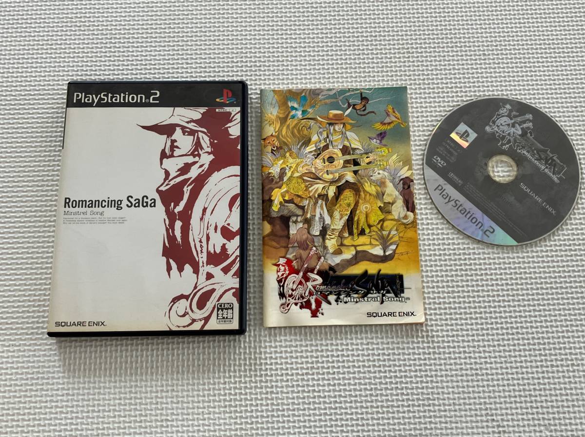 23-PS2-1095-T プレイステーション2 ロマンシングサガ 動作品 PS2 プレステ2拍卖
