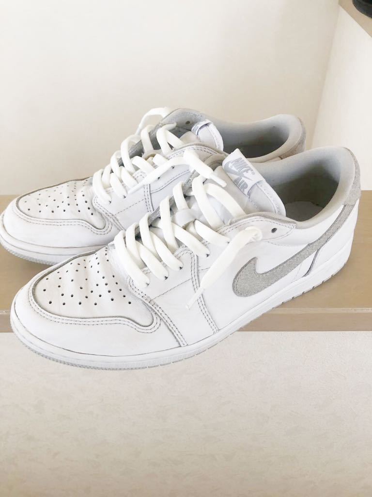 NIKE AIRJORDAN1LOWOG 28cm 白 CZ0790-100拍卖