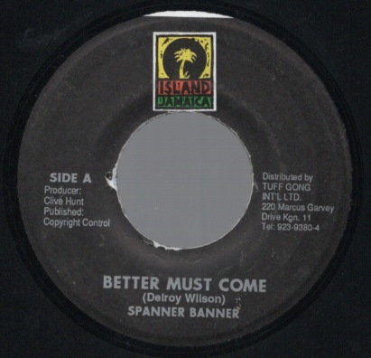 Better Must Come / Spanner Banner拍卖