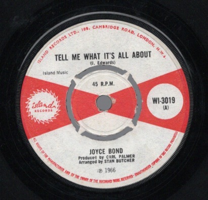 Tell Me What It's All About / Joyce Bond拍卖