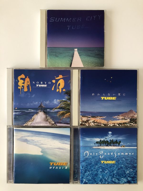 B20020 中古CD Summer City+納涼+終わらない夏に+ゆずれない夏+Only Good Summer TUBE拍卖