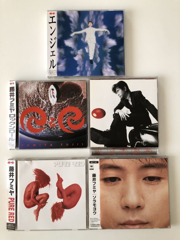 B20228 CD(中古)エンジェル+ロックンロール+TEARS+PURE RED+他6枚 藤井フミヤ 10枚セット拍卖