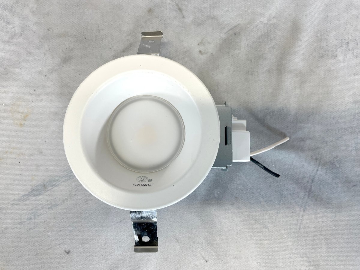 【福岡】W110 ダウンライト LED照明器具◆Panasonic◆LGD1100VLE1◆モデルR使用品◆TS4956_Ts拍卖