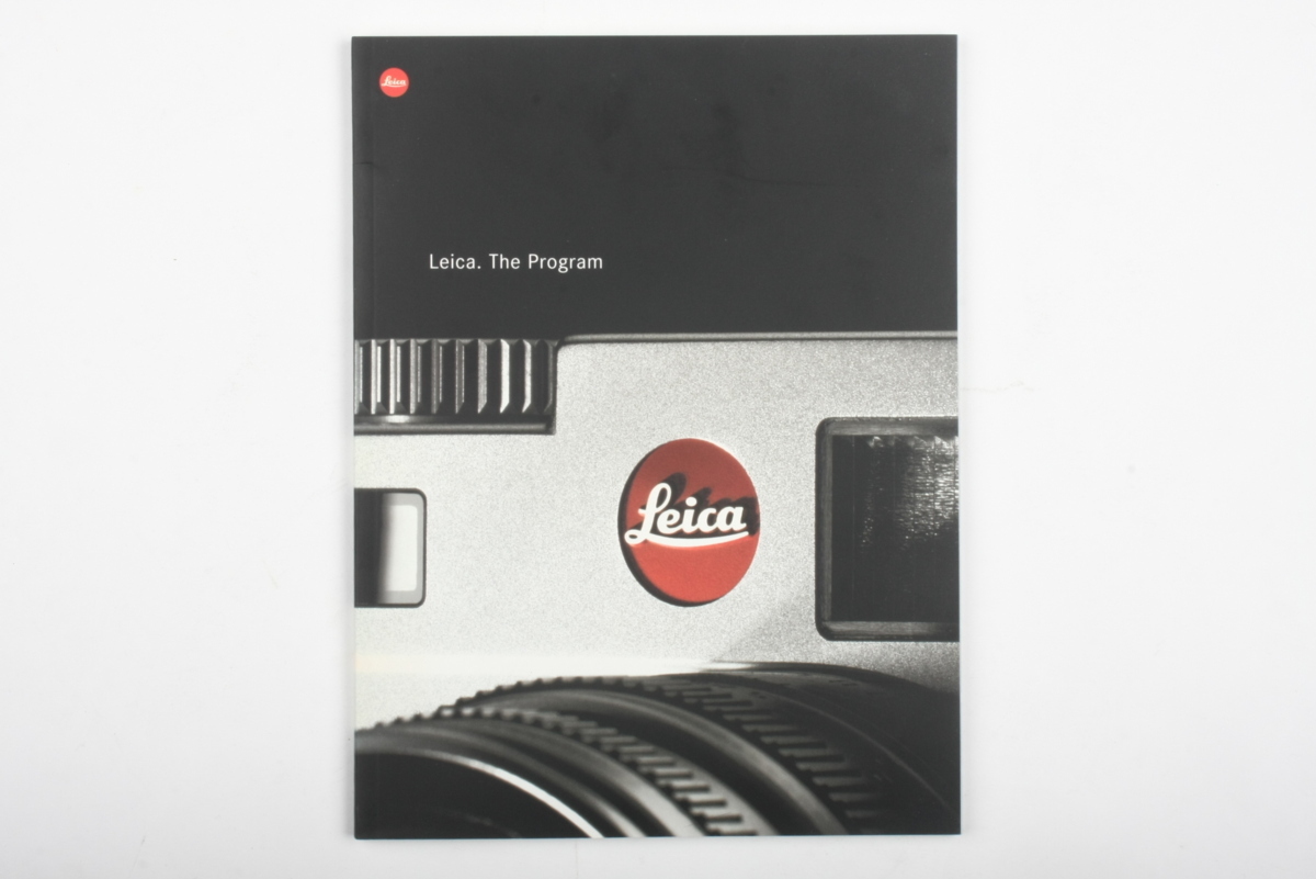 ※ 貴重 レア Leica ライカ catalog カタログ Leica. The Program 0103-2500DH-LC 4671拍卖