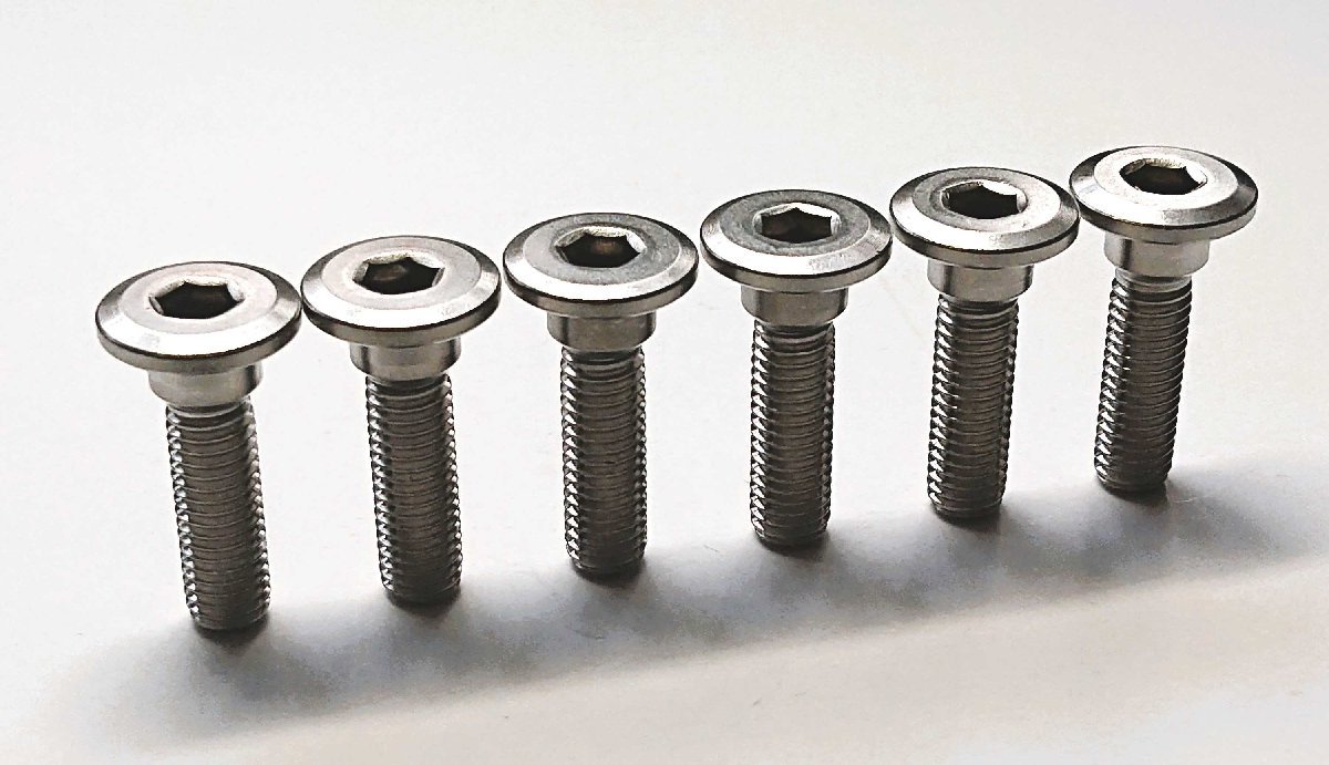 送料無料 TA-4000 カワサキ ニンジャ250SL/ABS EX-4 GPZ400S フロント ディスクローター ステンレスボルト 6本拍卖