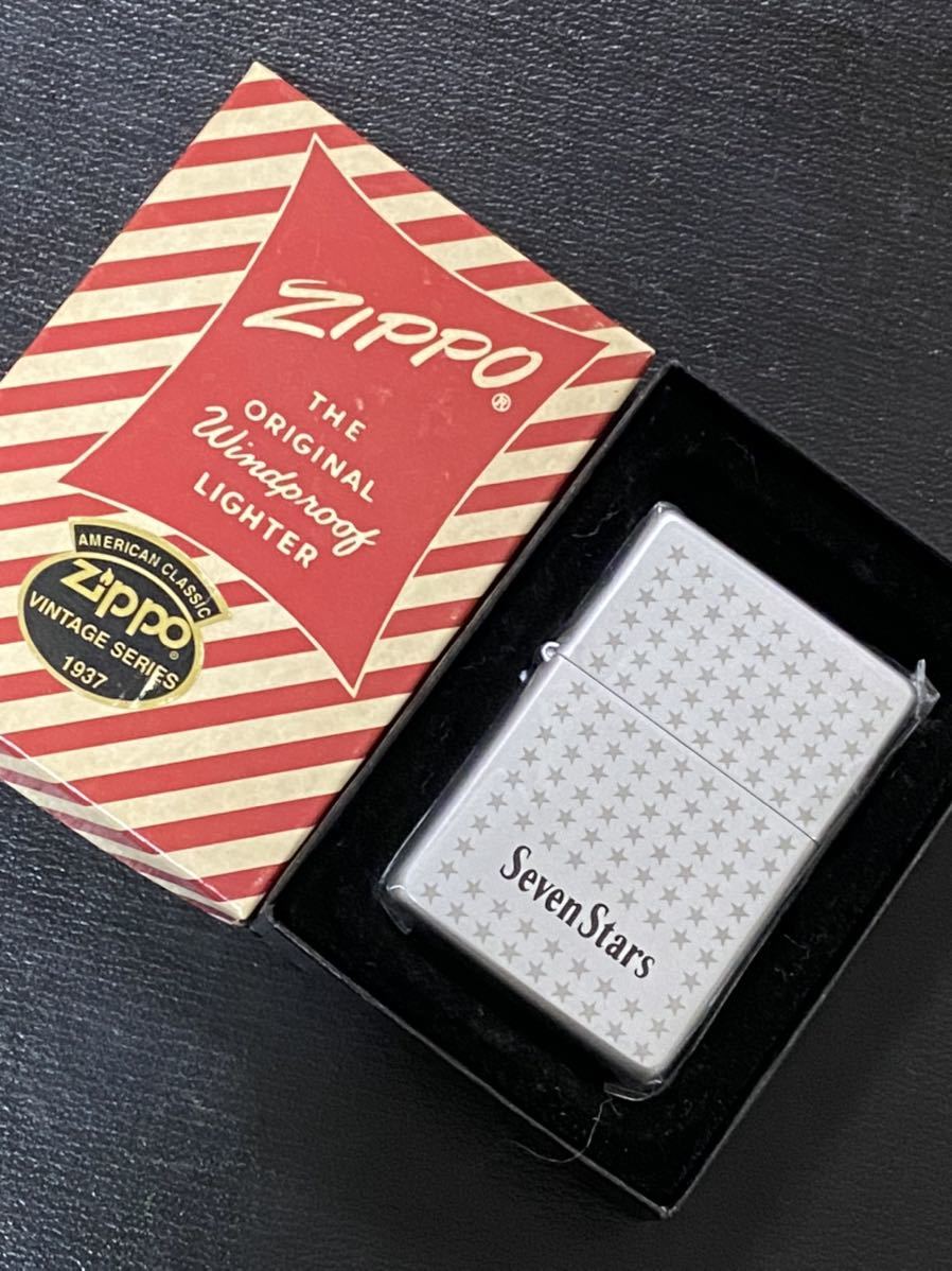 zippo セブンスター 会津 漆塗り 限定品 1937レプリカ ヴィンテージ 1997年製 希少モデル 特殊加工品 SevenStars ケース 当選通知書付き拍卖