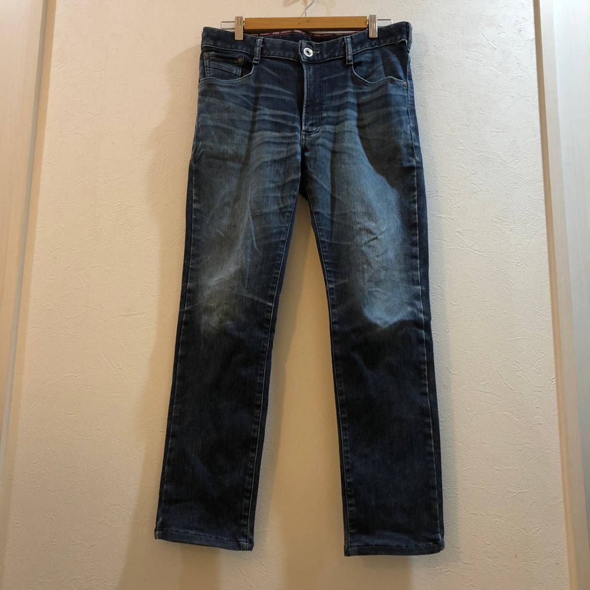 EDWIN/エドウィン JERSEYS デニム ジーンズ ネイビー メンズ拍卖