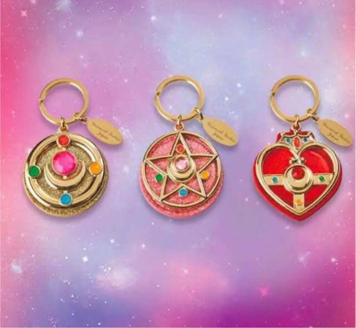 新品USJ限定セーラームーンキーチェーン セット 大人気レア 完売 入手困難品 ユニバーサルスタジオジャパン バッグチャーム拍卖