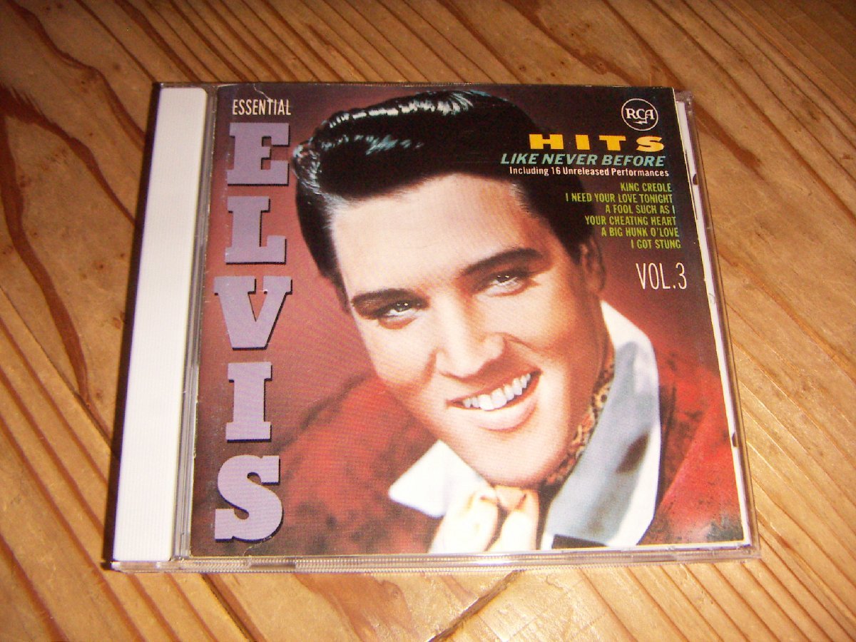 CD:ELVIS PRESLEY HITS LIKE NEVER BEFORE ヒッツ・ライク・ネバー・ビフォー エッセンシャル・エルヴィスVOL.3 エルヴィス・プレスリー拍卖
