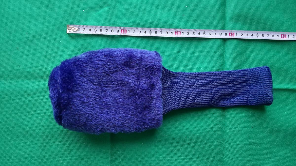 ★★ゴルフ ボア素材 ヘッドカバー 4W用 (紺) E28拍卖