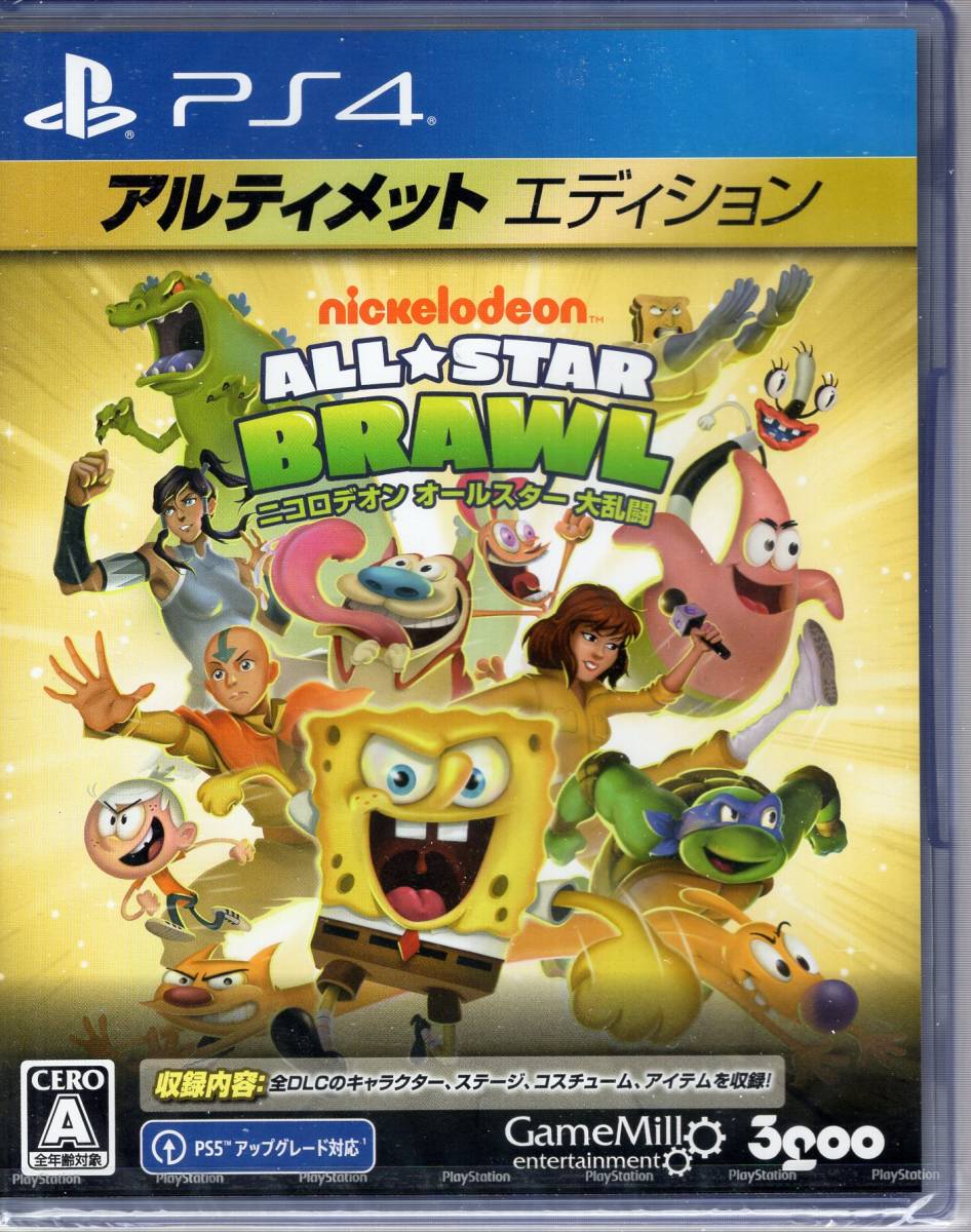 PS4※未開封品※◆ニコロデオン オールスター大乱闘 アルティメットエディション ~ 3goo ■3点より送料無料有り■/45拍卖