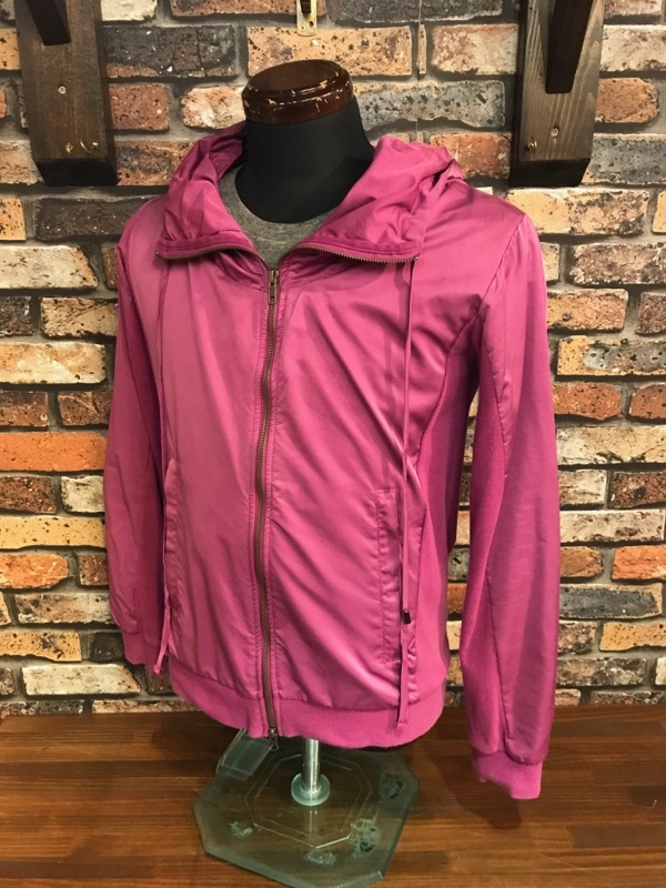 F518 メンズ ブルゾン AndA アンドエー おしゃれ 人気 カジュアル ジャケット アウター シンプル 無地 パーカー ピンク 薄手 ジャンパー/ S拍卖