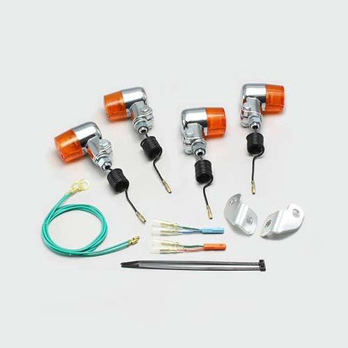 ハリケーン HURRICANE FTR223(08-16 MC34-1600001-)用 ミニウインカーkit オレンジレンズ HA5716-01拍卖