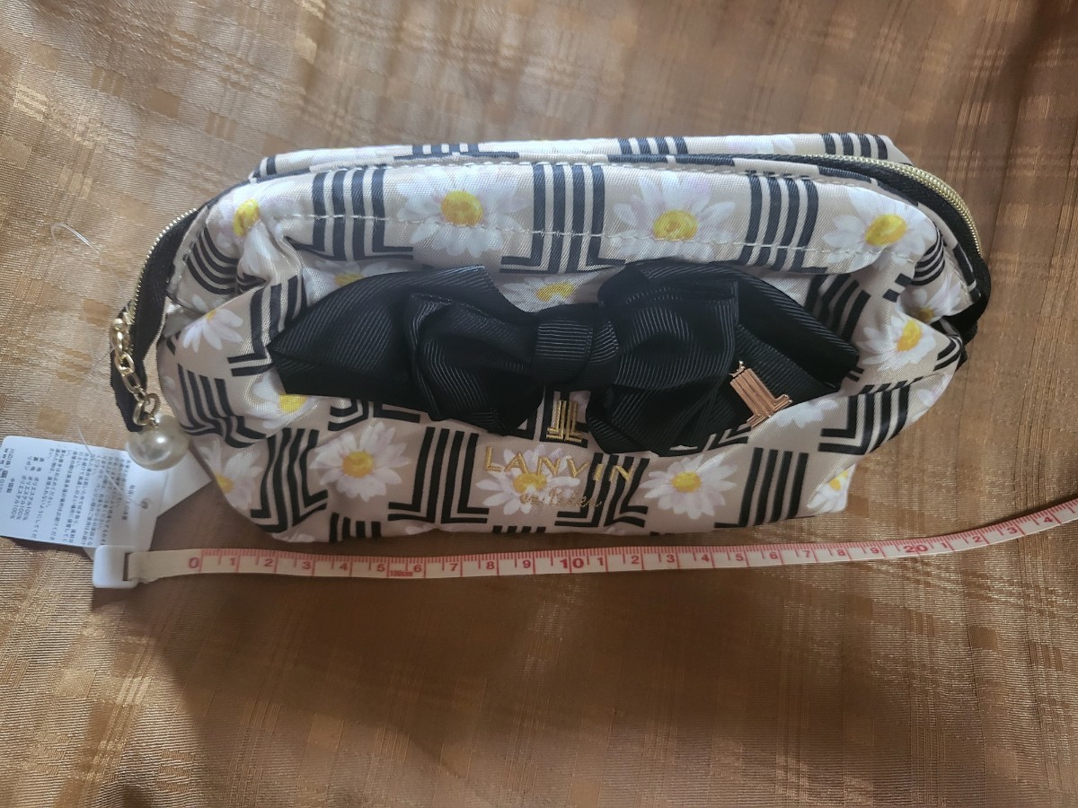 ランバン オン ブルー 新品 大人気 デザイン  ポーチ 百貨店で販売拍卖