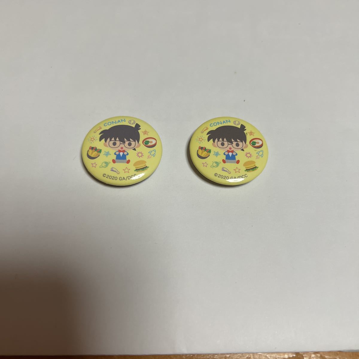 くら寿司 名探偵コナン 緋色の弾丸 ビッくらポン マグネット コナン 1個の価格 2個あり KURA 非売品 開封済 中古品 美品 送料無料拍卖