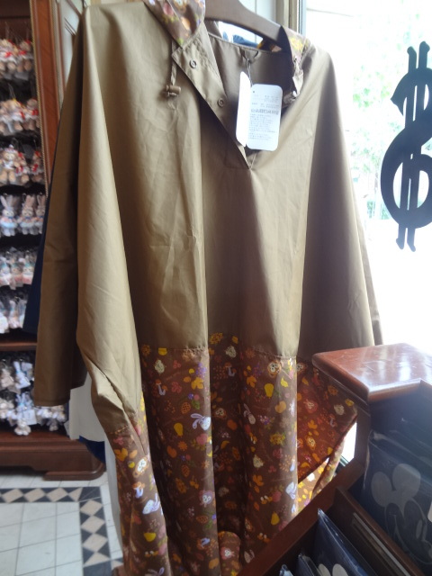 TDSレインポンチョ ダッフィー秋の冒険拍卖