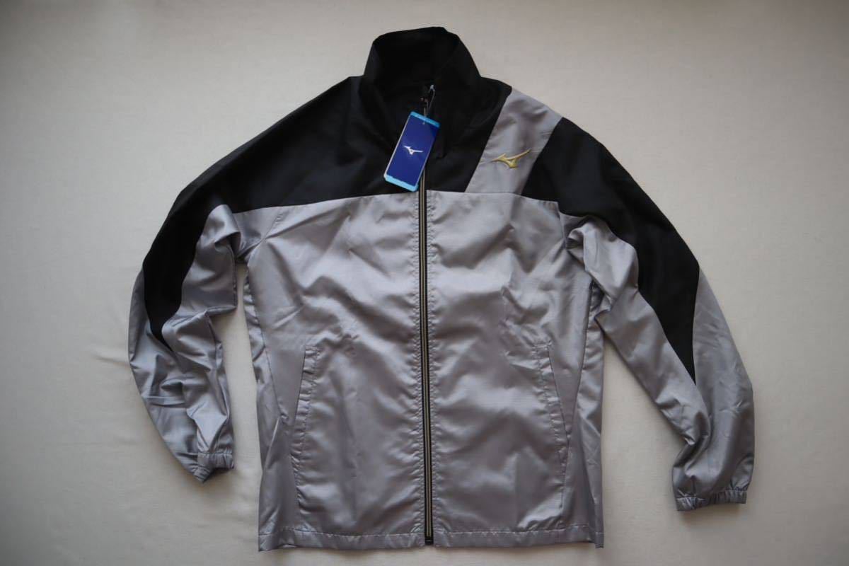【新品】ミズノ(MIZUNO)(メンズ)ウインドブレーカーシャツ 32JE858105 メンズS拍卖