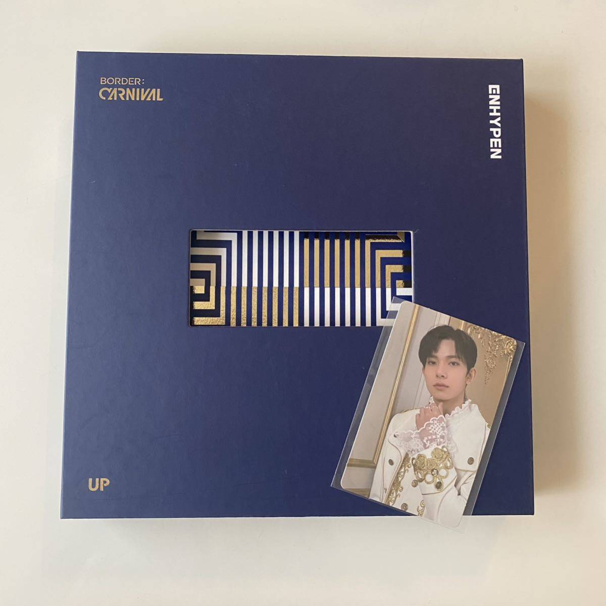 ENHYPEN アルバム BORDER : CARNIVAL UP ver. トレカ ヒスン CD 未再生 匿名配送 送料無料拍卖