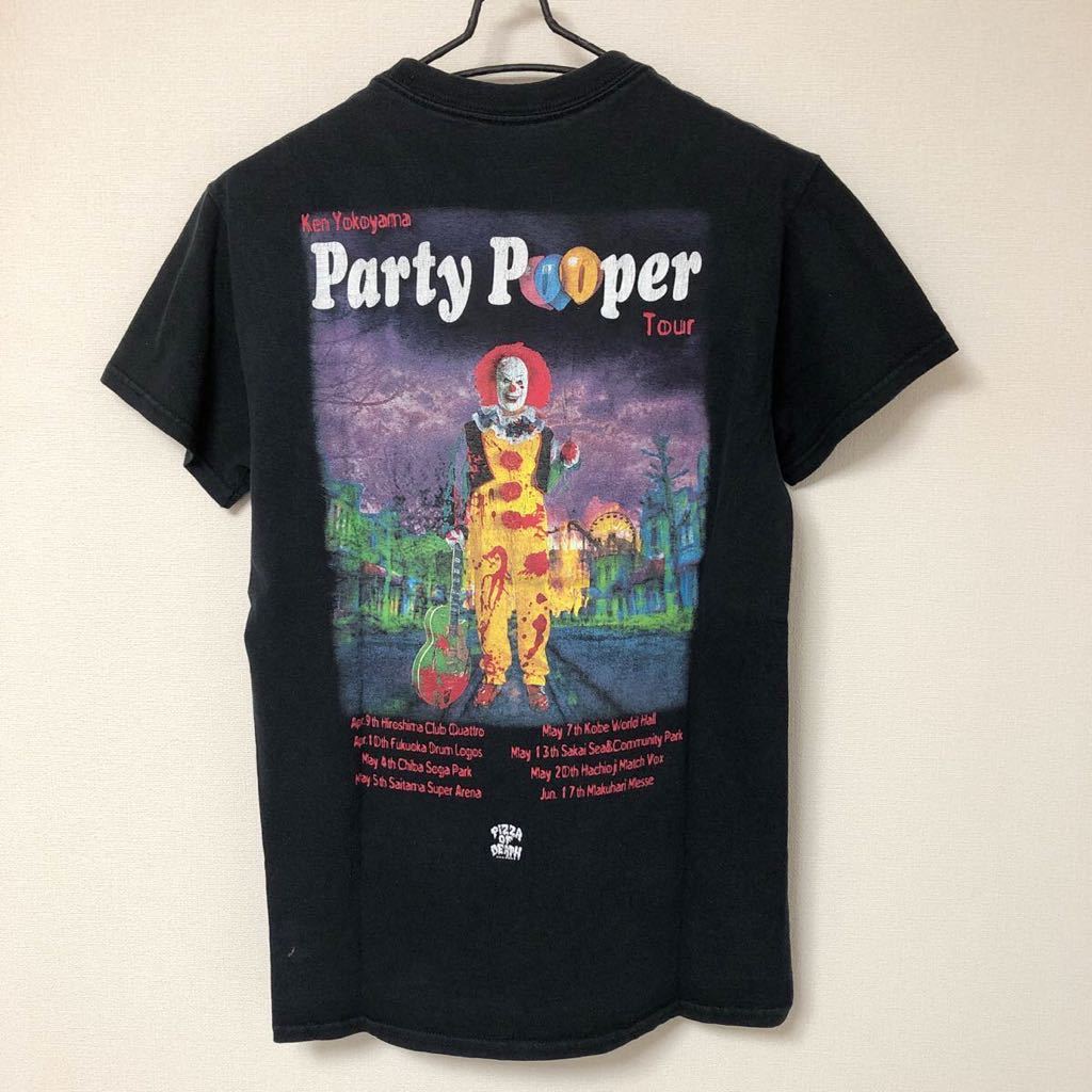 GILDAN /ギルダン /メンズS 黒 ロゴTシャツ 半袖Tシャツ プリントTシャツ Party Pooper /PIZZA OF DEATH バンドTシャツ アメカジ USA古着拍卖