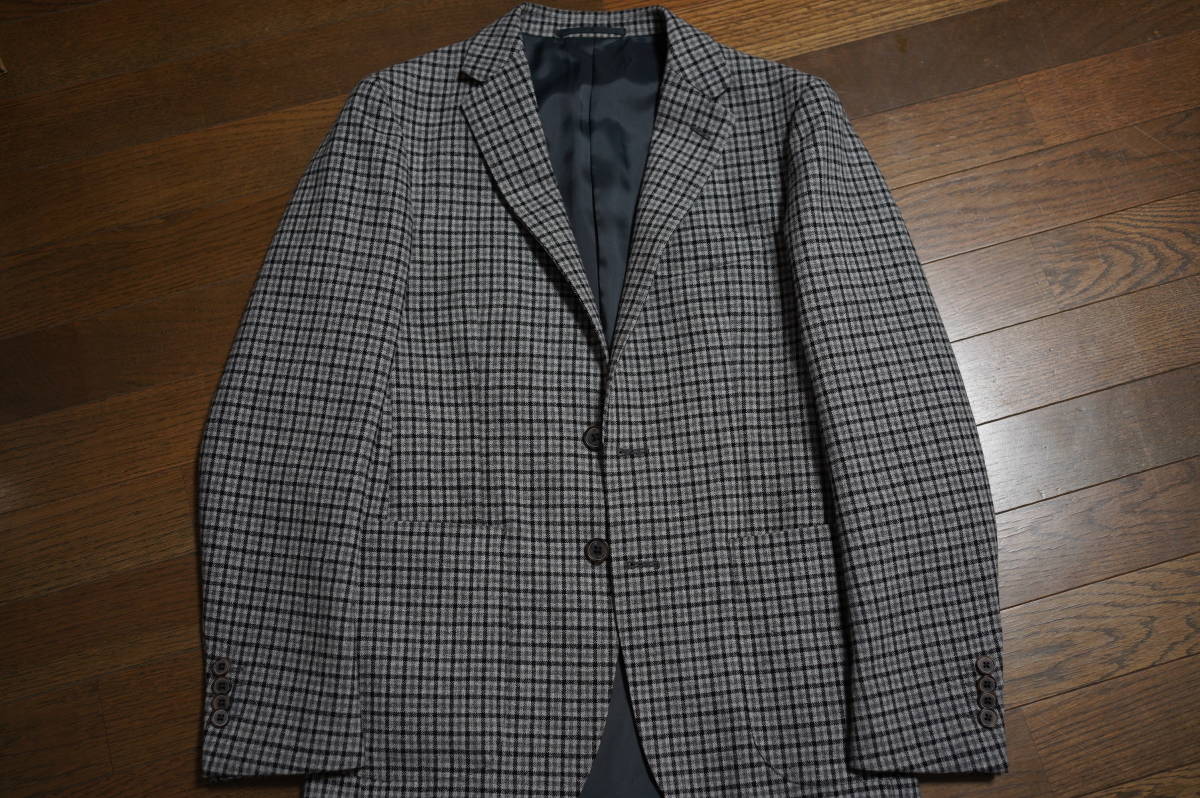 ★UNITED ARROWS A DAY IN THE LIFE ユナイテッドアローズ ウールジャケット チェック S拍卖