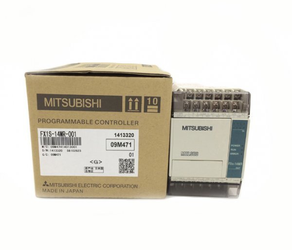 新品 MITSUBISHI/三菱 シーケンサー PLC FX1S-14MR-001拍卖