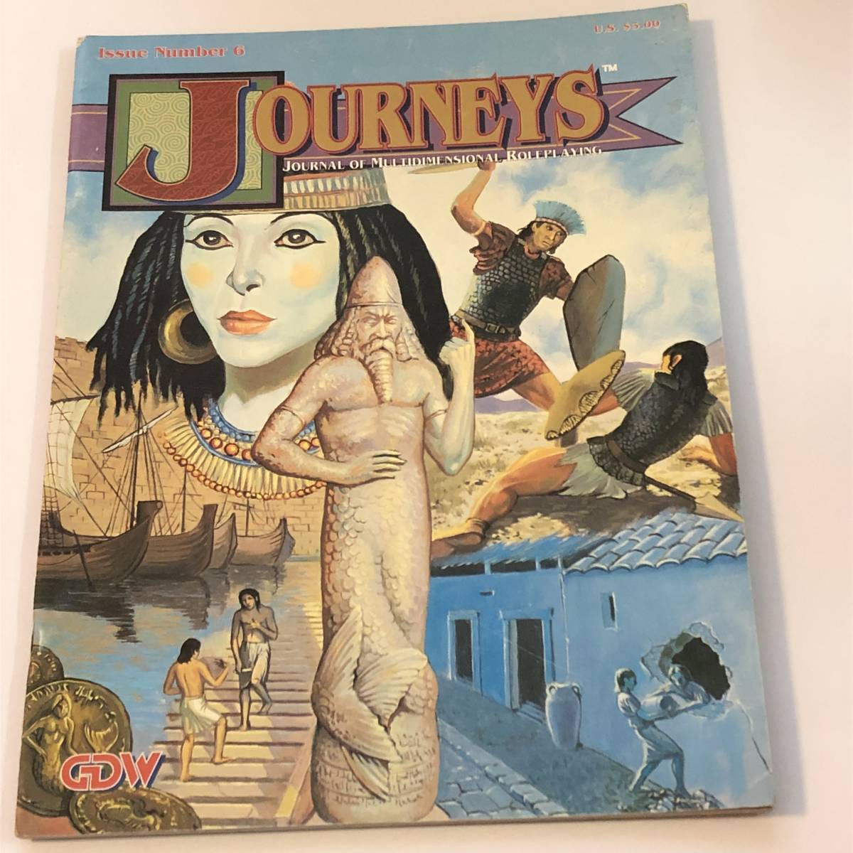 即決 洋書 JOURNEYS JOURNAL OF MULTIDIMENSIONAL ROLEPLAYING GDW拍卖