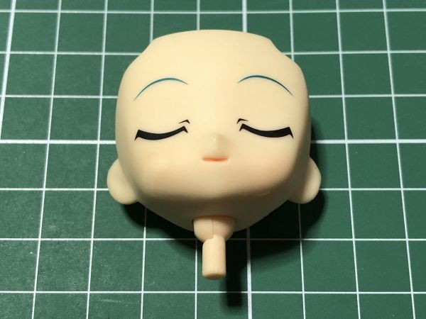 ねんどろいど パーツ ボーカロイド 初音ミク RQ Ver. 顔 表情 閉眼/目閉じ顔 K06拍卖