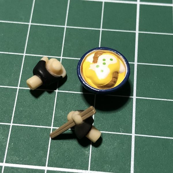 ねんどろいど パーツ ユーリ!!! on ICE 勝生勇利 小物 食べ物/カツドン/箸/持ち手 K06拍卖