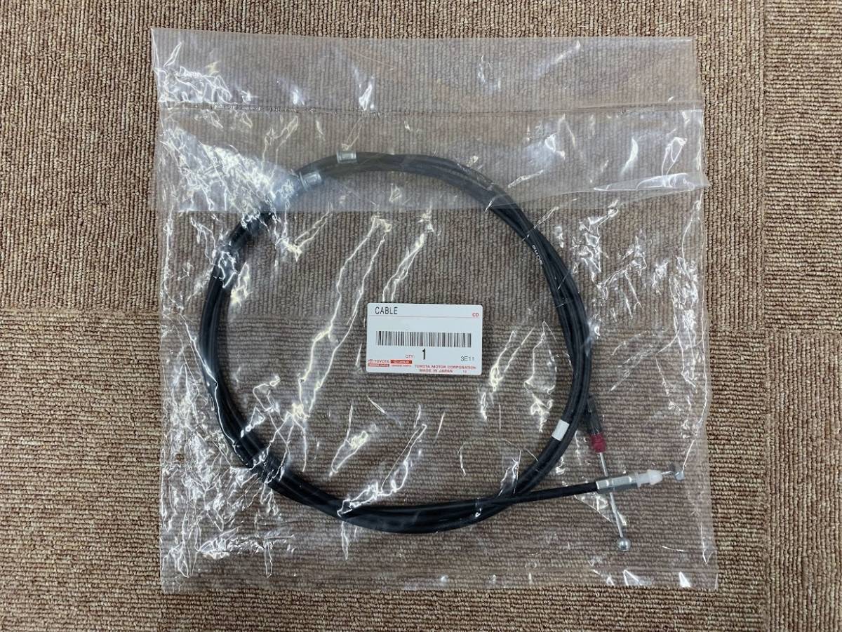 【未使用】トヨタ 純正 SXE10 GXE10 JCE アルテッツァ/ジータ ボンネット フード ロックワイヤー フードロックワイヤ ケーブル TOYOTA 新品拍卖