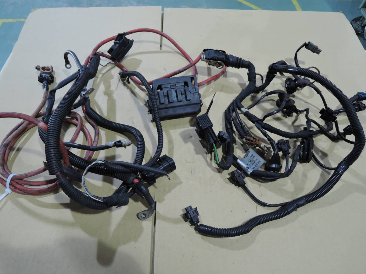 ZAR932000 アルファロメオ156 2.0L 右ハンドル MT エンジン部 ハーネス 配線 エンジンハーネス バッテリーハーネス ※未テスト品 A-8456拍卖