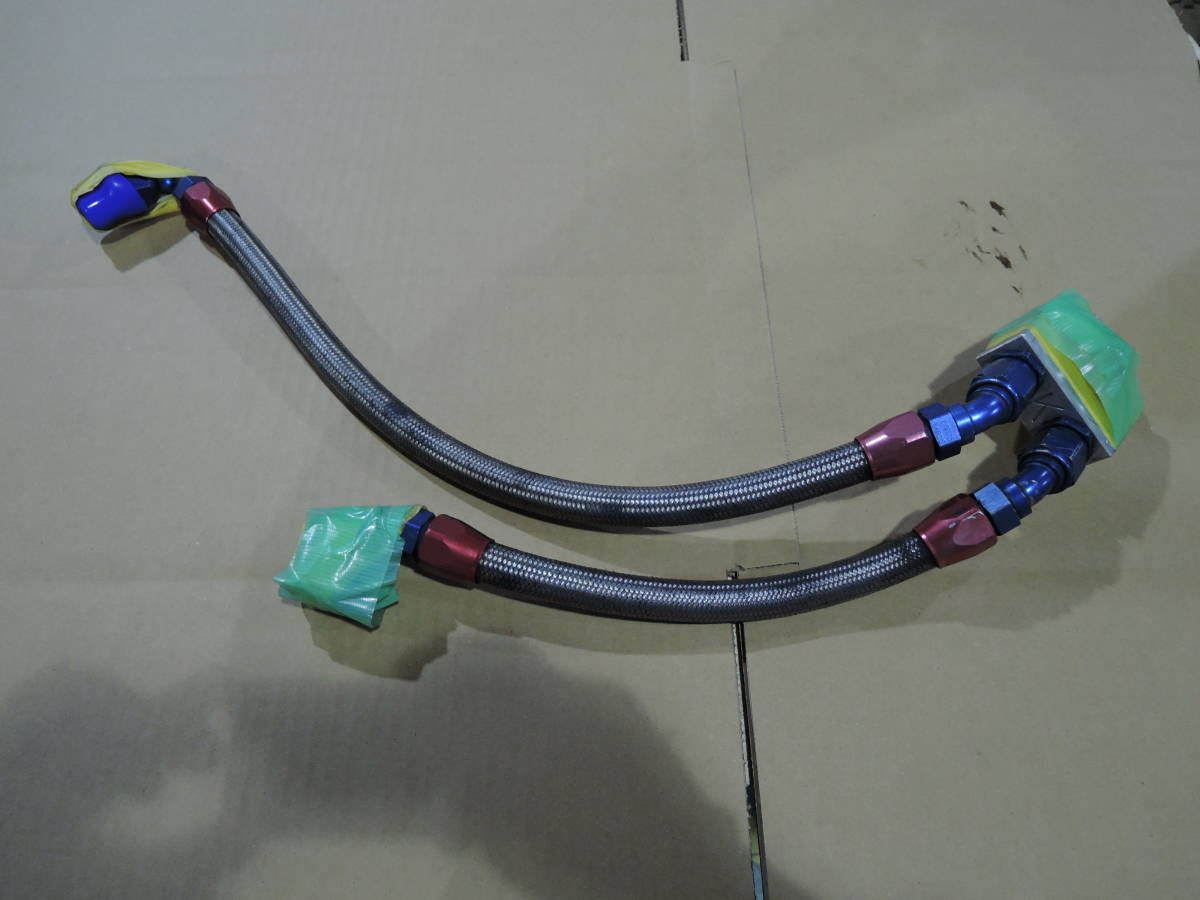 ZAR932000 アルファロメオ156 2.0L 右ハンドル MT 社外品 オイルブロック RUN MAX メッシュホース A-8456拍卖