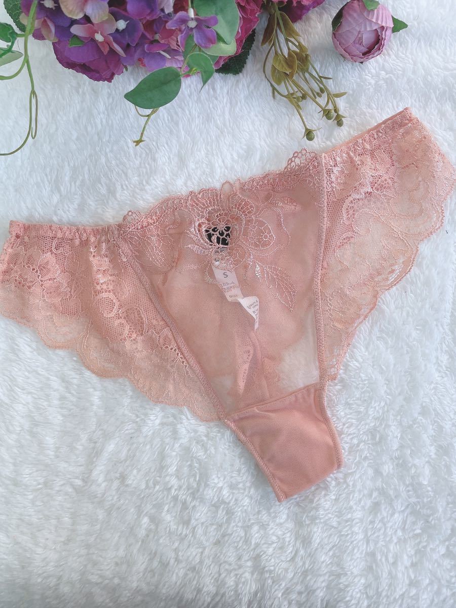 Im-p003-p-s 欧州発人気ブランド 刺繍ショーツ 高級 勝負下着 セクシー下着 Sサイズ Tバック レース 新品拍卖