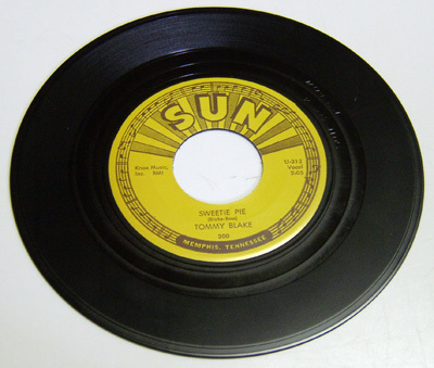 45rpm/ SWEETIE PIE - TOMMY BLAKE - I DIG YOU BABY / 50's,ロカビリー,FIFTIES,SUN, ISSUED 1974年拍卖