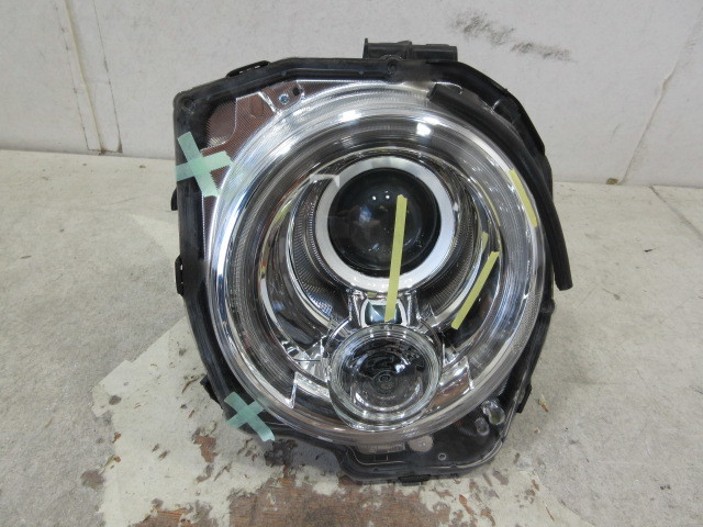 スズキ アルト ラパン HE33S 純正 HID 左ヘッドライト拍卖