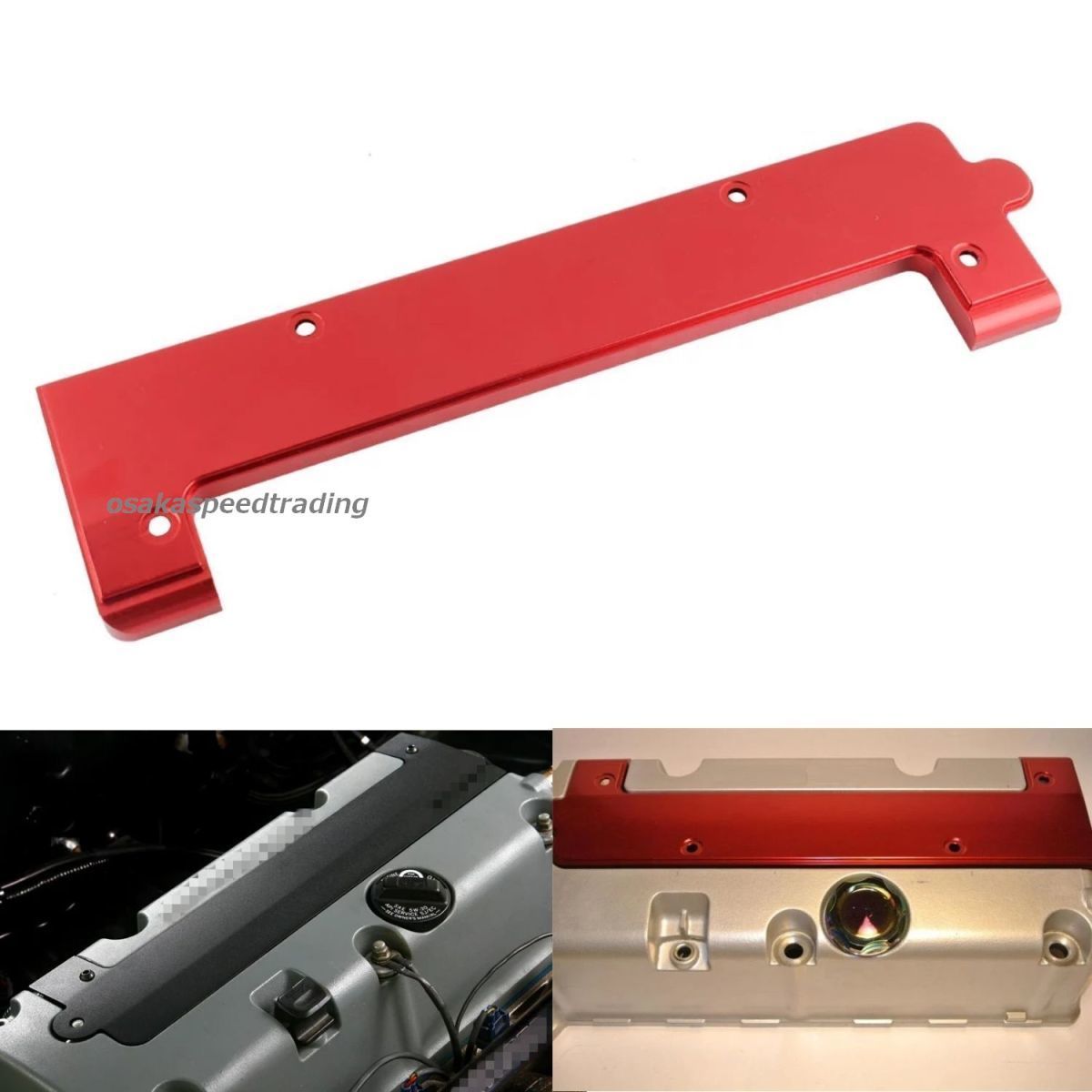 ホンダ K20A K24A アルミ プラグカバー EP3 FD2 DC5 CL7 CL9 RB1等 レッド エンジン タイプR ヘッドカバー コイルカバー USDM マフラー拍卖