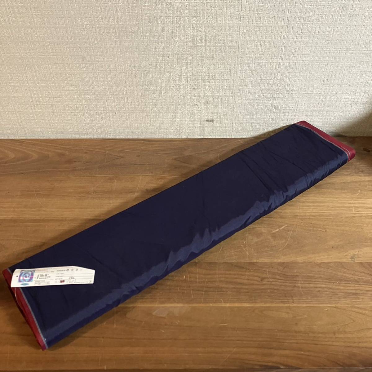 SILTELL シルテルロード 紺系色 一反 半折り 生地 服地 スーツ ジャケット ワンピース スカート 衣装 コスプレ バッグ ハンドメイド 裁縫拍卖