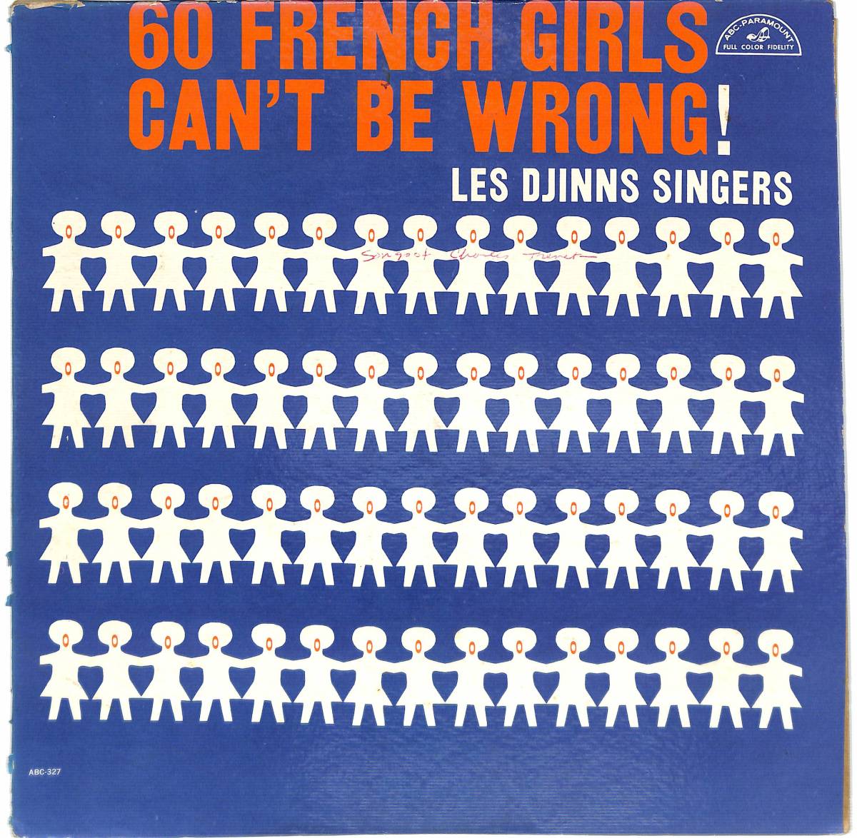 d7391/LP/米/Les Djinns Singers/60 French Girls Can't Be Wrong!拍卖