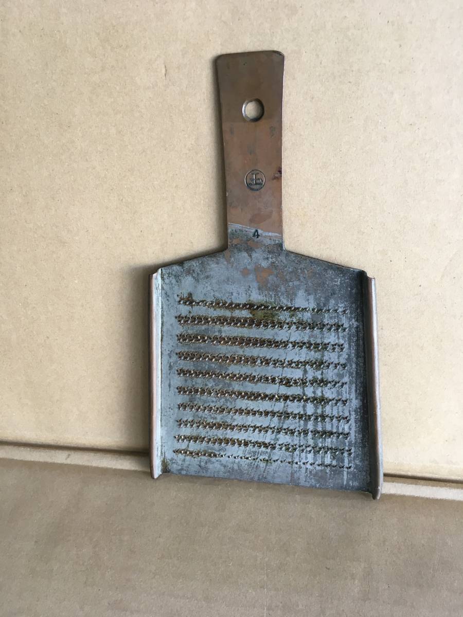 ・銅製 卸金 おろし金/幅12.5cm 4号?拍卖