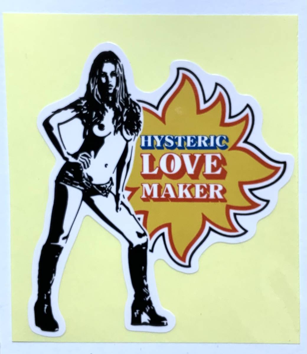 即決☆ヒスグラ☆新品☆シール☆ステッカー☆大☆ヒステリックグラマー☆HYSTERIC GLAMOUR☆ヒステリックミニ拍卖