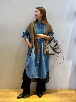 COLLAGE GALLARDAGALANTE 【Q.anos/キュアノス】デニムワンピース拍卖