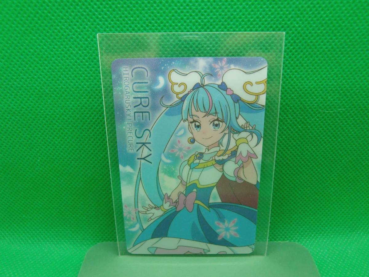 映画 プリキュアオールスターズF キラキラカードグミ「P01:キュアスカイ」拍卖